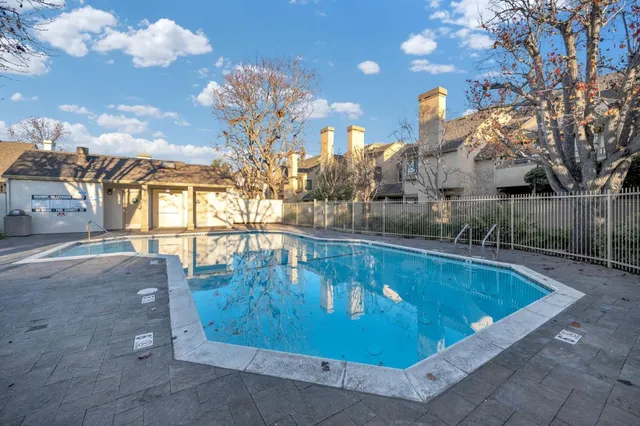 an aerial view of residential house with outdoor space