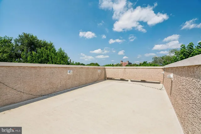 a view of hallway with stairs