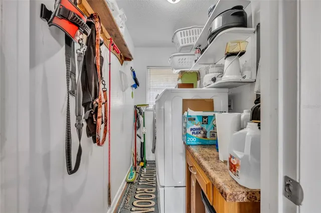 a view of walk in closet