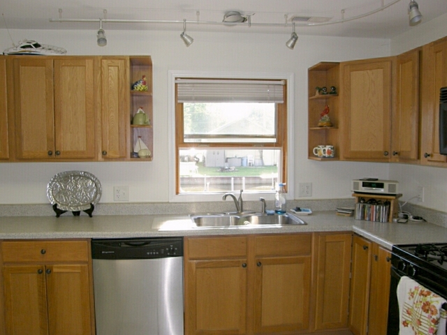 130 Bay Road Fox Lake, IL 60020 - Photo 9 of 21 a kitchen with sink cabinets and window