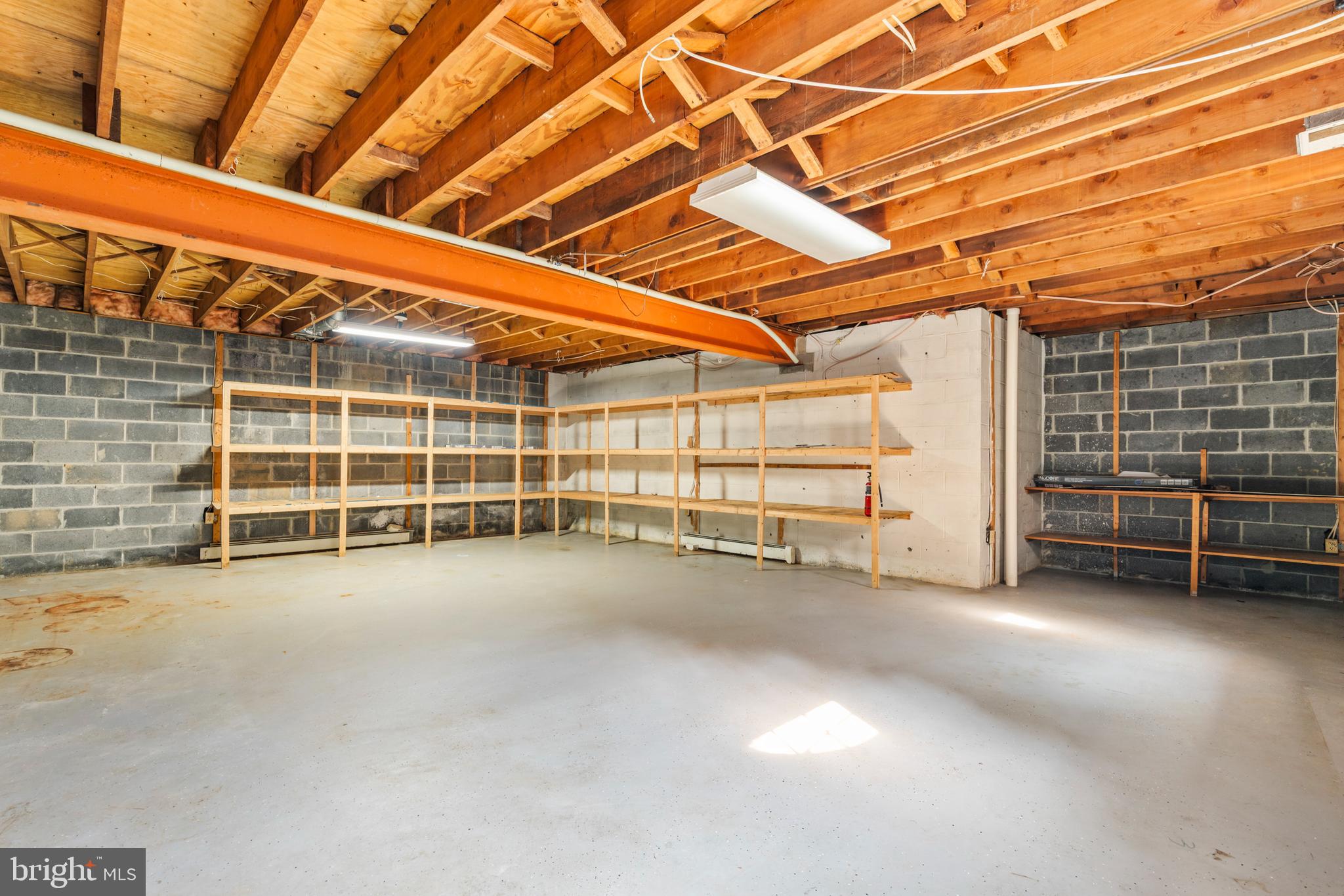 6907 Clifton Road Clifton, VA 20124 - Photo 45 of 45 unfinished storage mechanical room