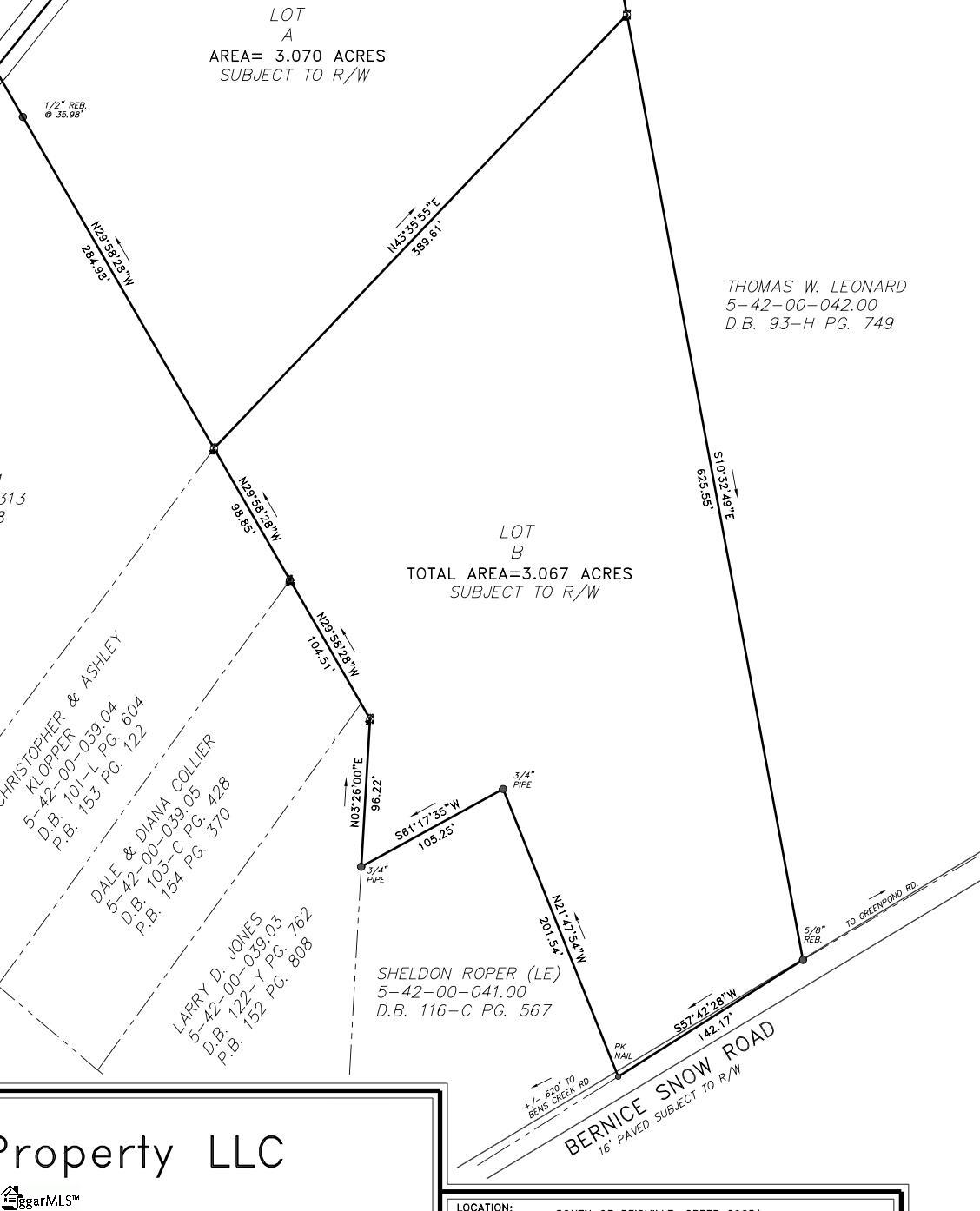 0 Bernice Snow Road, Unit LOT B Greer, SC 29651 - Photo 13 of 14 Gallery Image 13