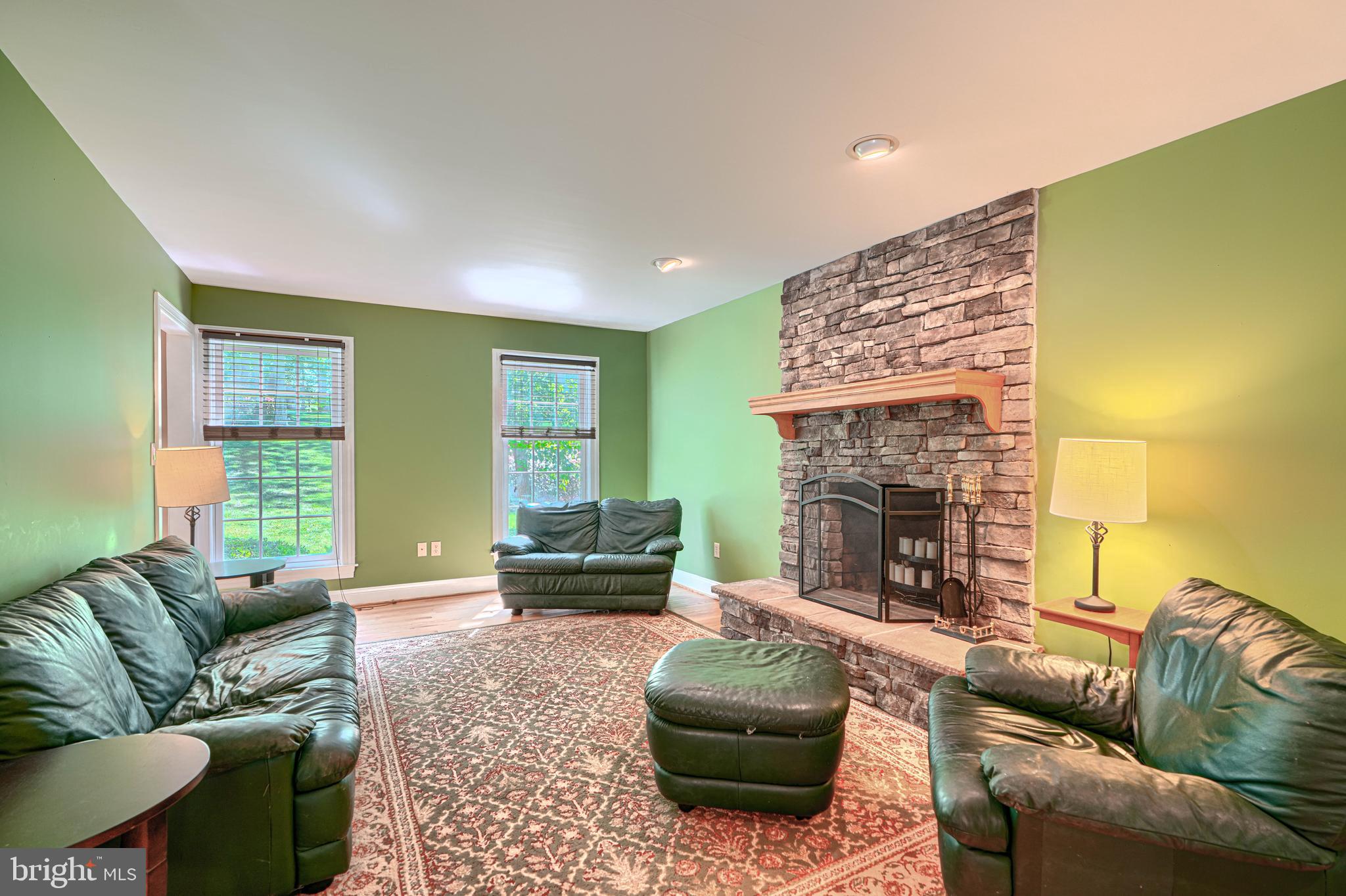 13908 Foxland Road Phoenix, MD 21131 - Photo 7 of 49 1st Floor Den with wood burning fireplace