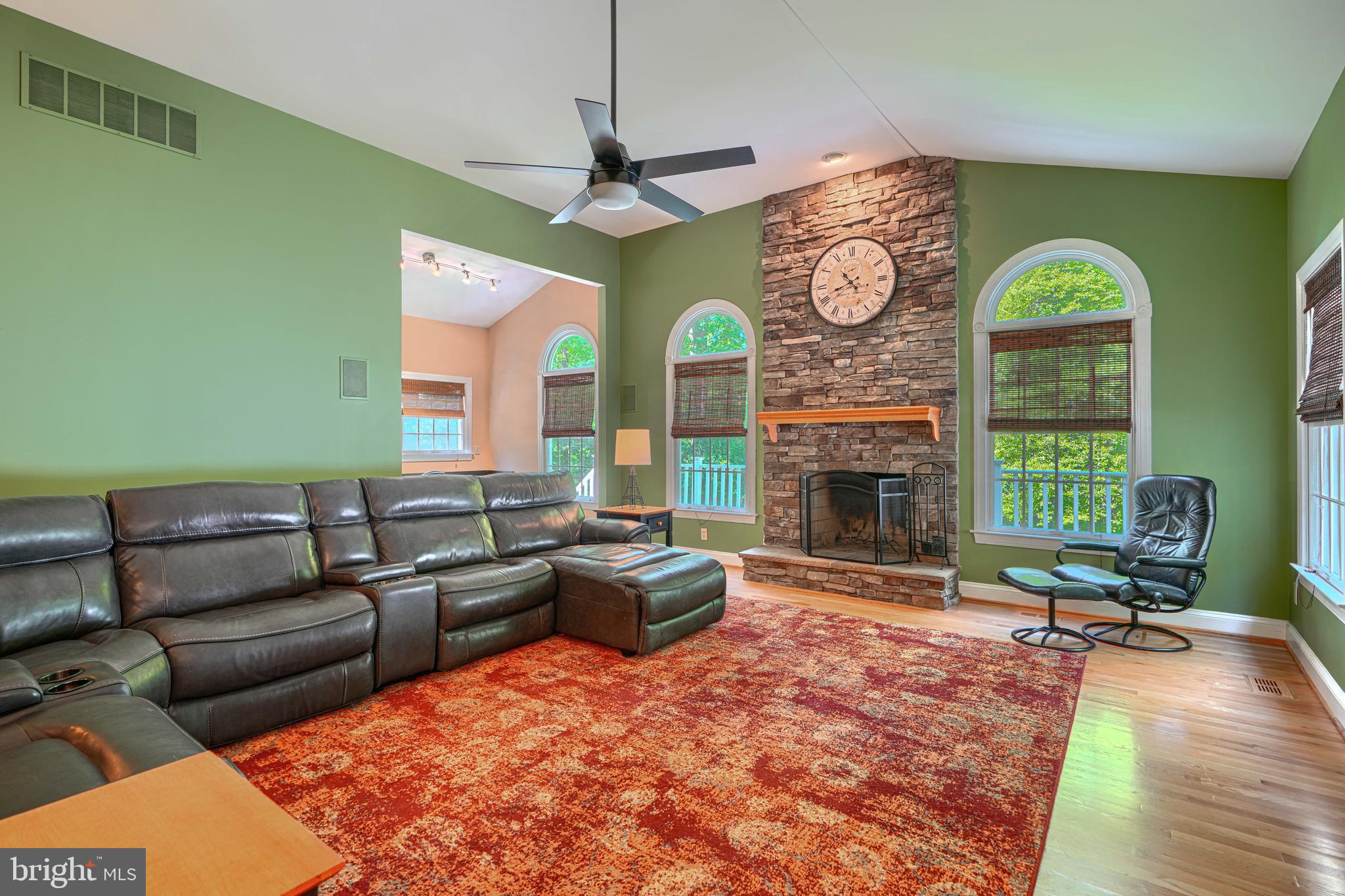 13908 Foxland Road Phoenix, MD 21131 - Photo 8 of 49 1st floor Family Room with wood burning fireplace