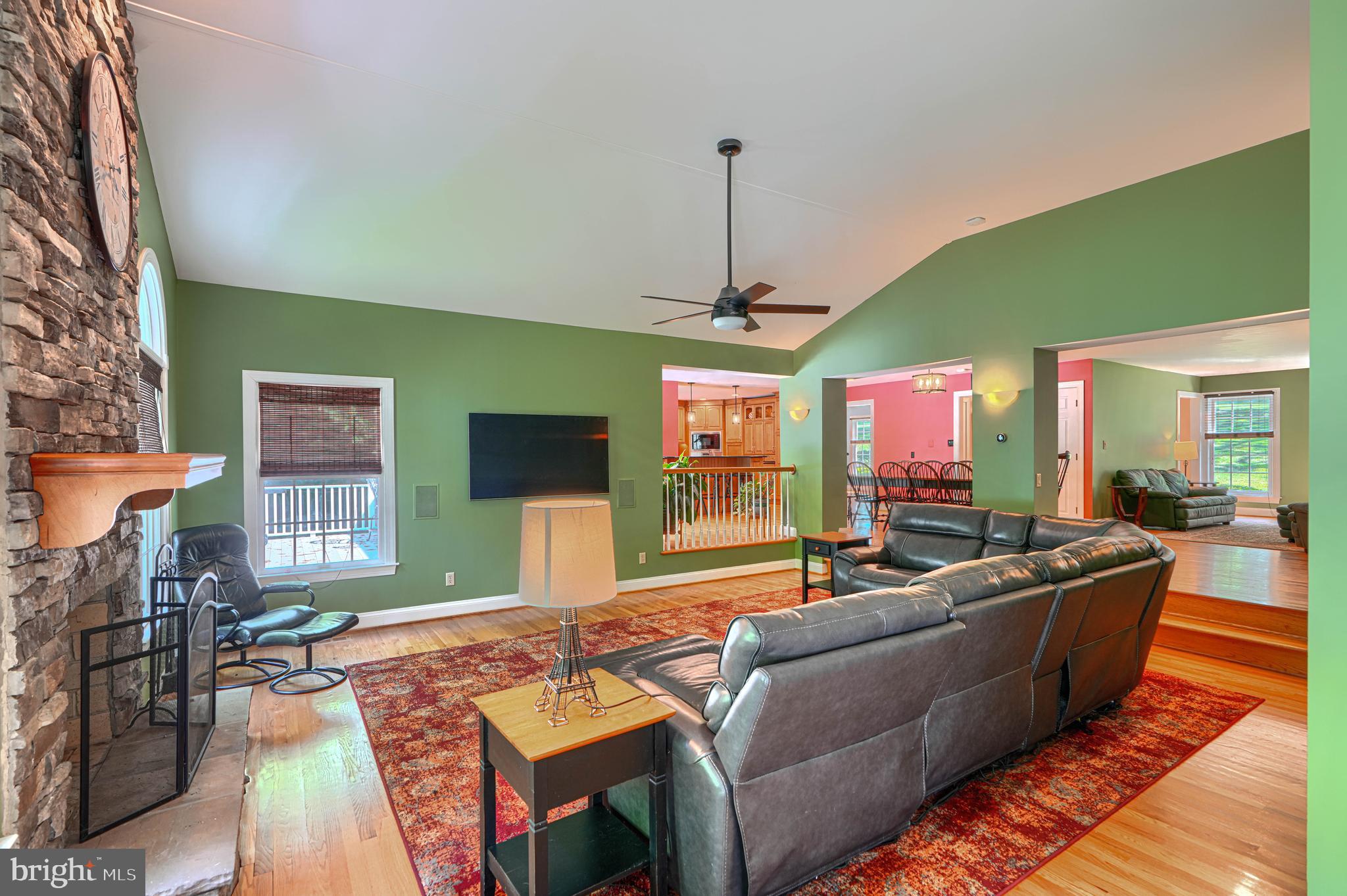 13908 Foxland Road Phoenix, MD 21131 - Photo 9 of 49 1st floor Family Room with wood burning fireplace
