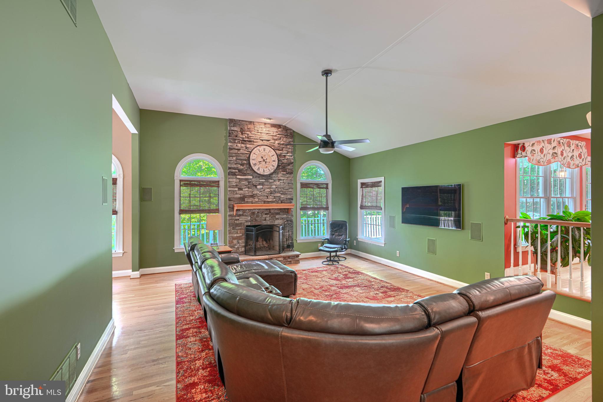 13908 Foxland Road Phoenix, MD 21131 - Photo 10 of 49 1st floor Family Room with wood burning fireplace