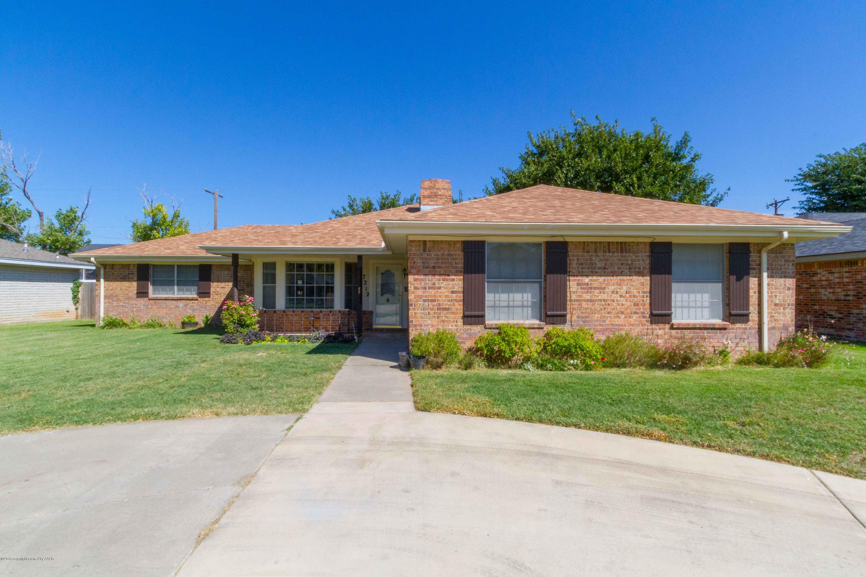 7212 Gainsborough Road Amarillo, TX 79106 - Photo 1 of 23 FRONT