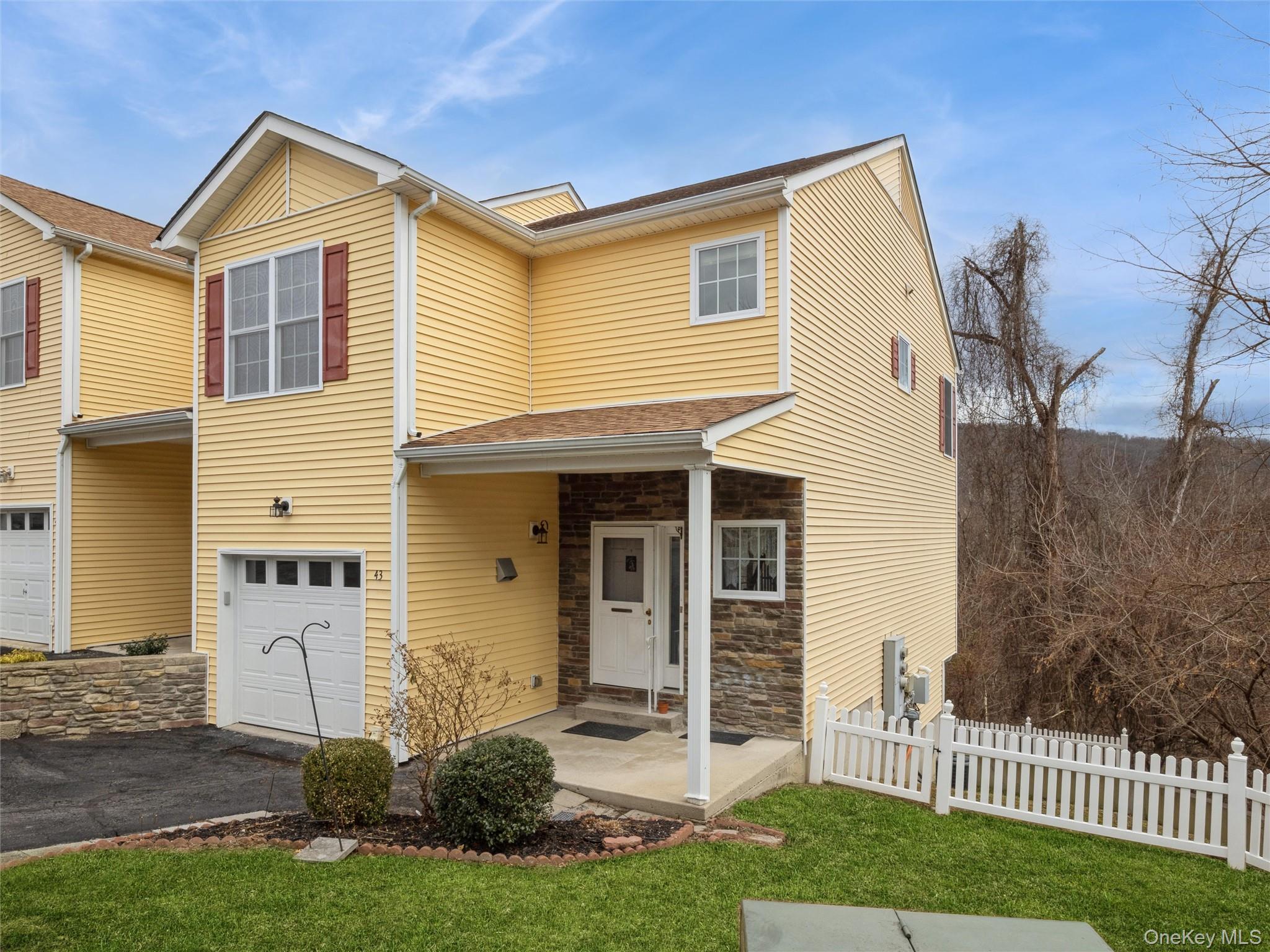 43 Aveonis Court Fishkill, NY 12524 - Photo 2 of 37 Another view of the front of the house showing landscaping