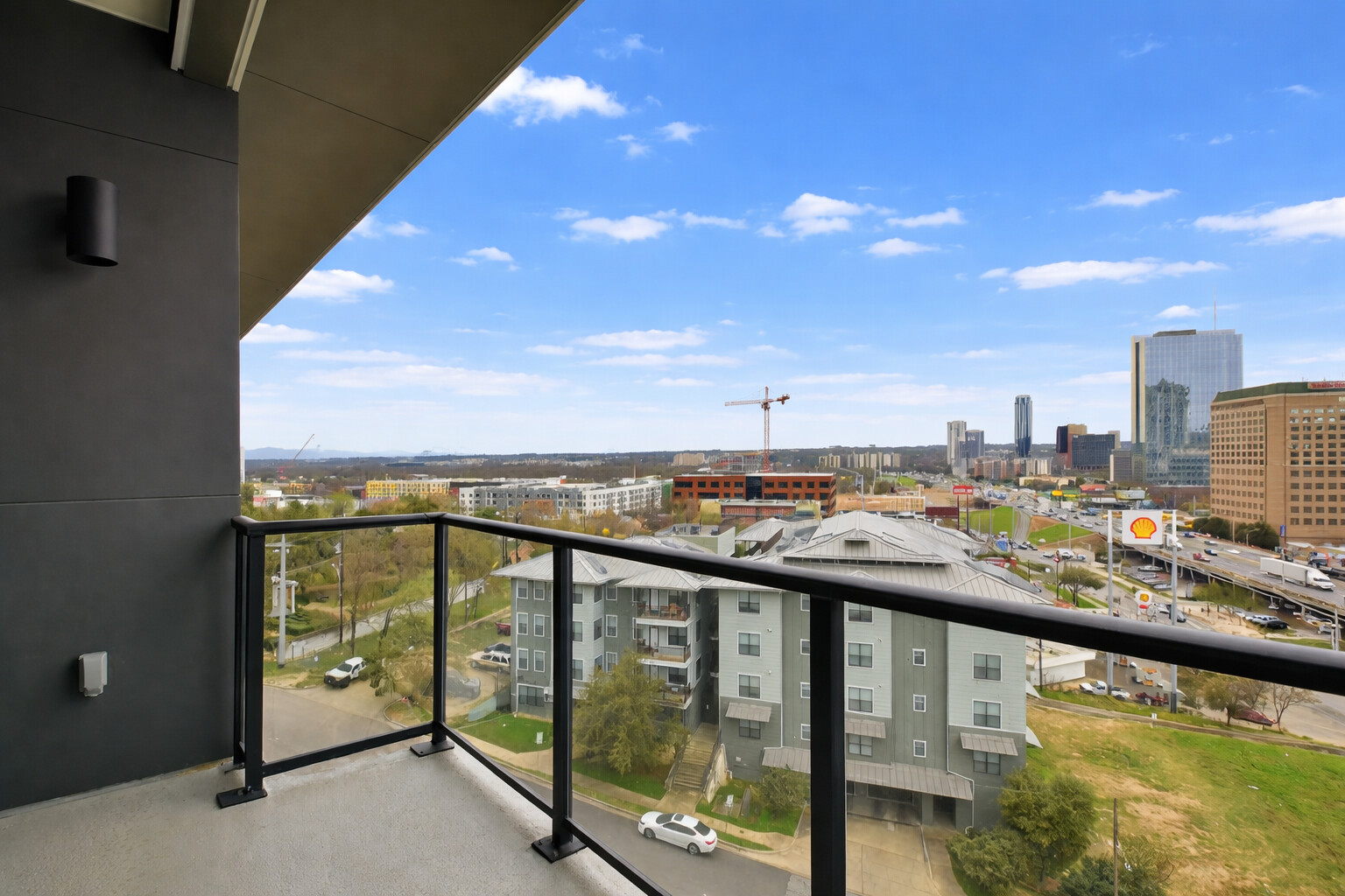 800 Embassy Drive, Unit 606 Austin, TX 78702 - Photo 17 of 38 Primary Bedroom - Balcony
