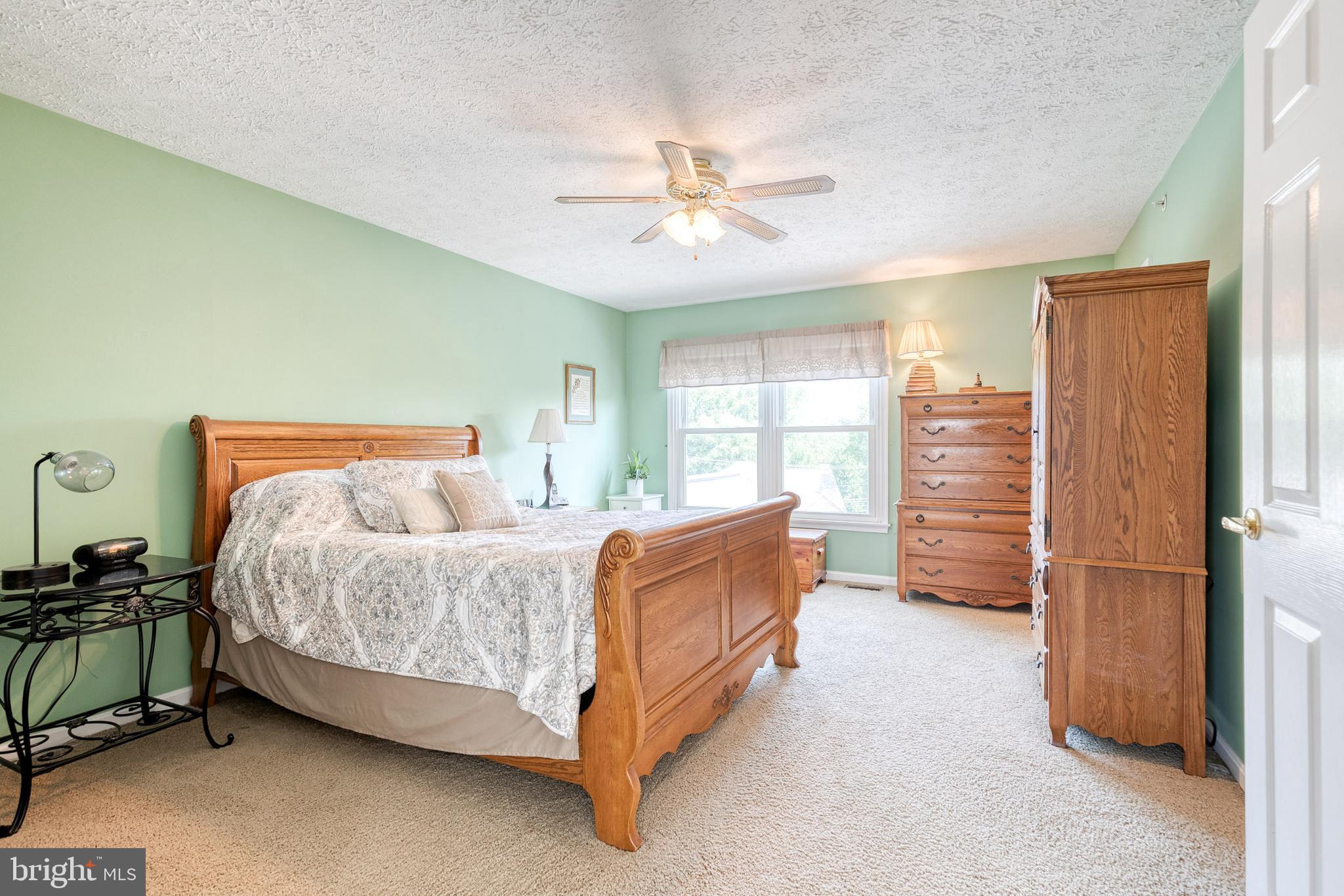 16 Perry Ridge Court Baltimore, MD 21237 - Photo 21 of 45 a bed room with a bed and a ceiling fan