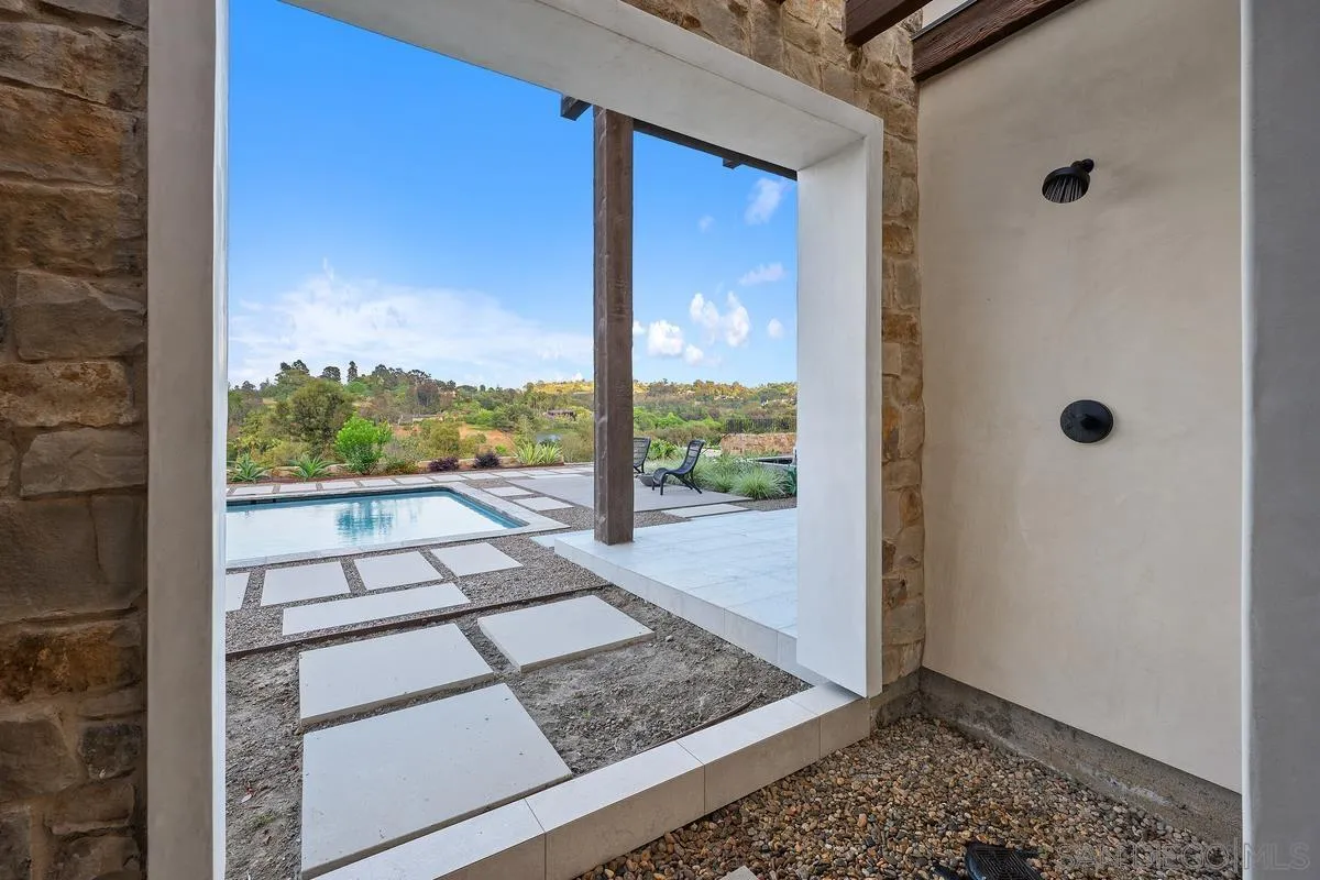 4728 El Aspecto Rancho Santa Fe, CA 92067 - Photo 22 of 34 a view of a balcony with wooden floor