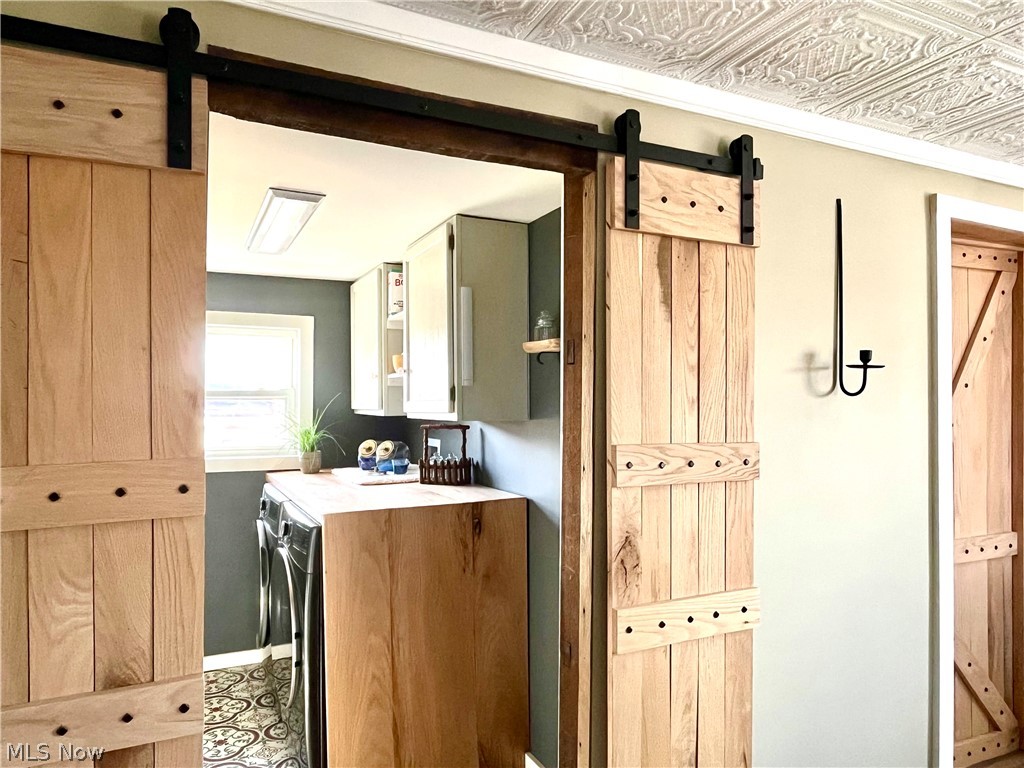 12972 Gilmore Road Southeast Port Washington, OH 43837 - Photo 16 of 50 Handmade doors, entrance to laundry room