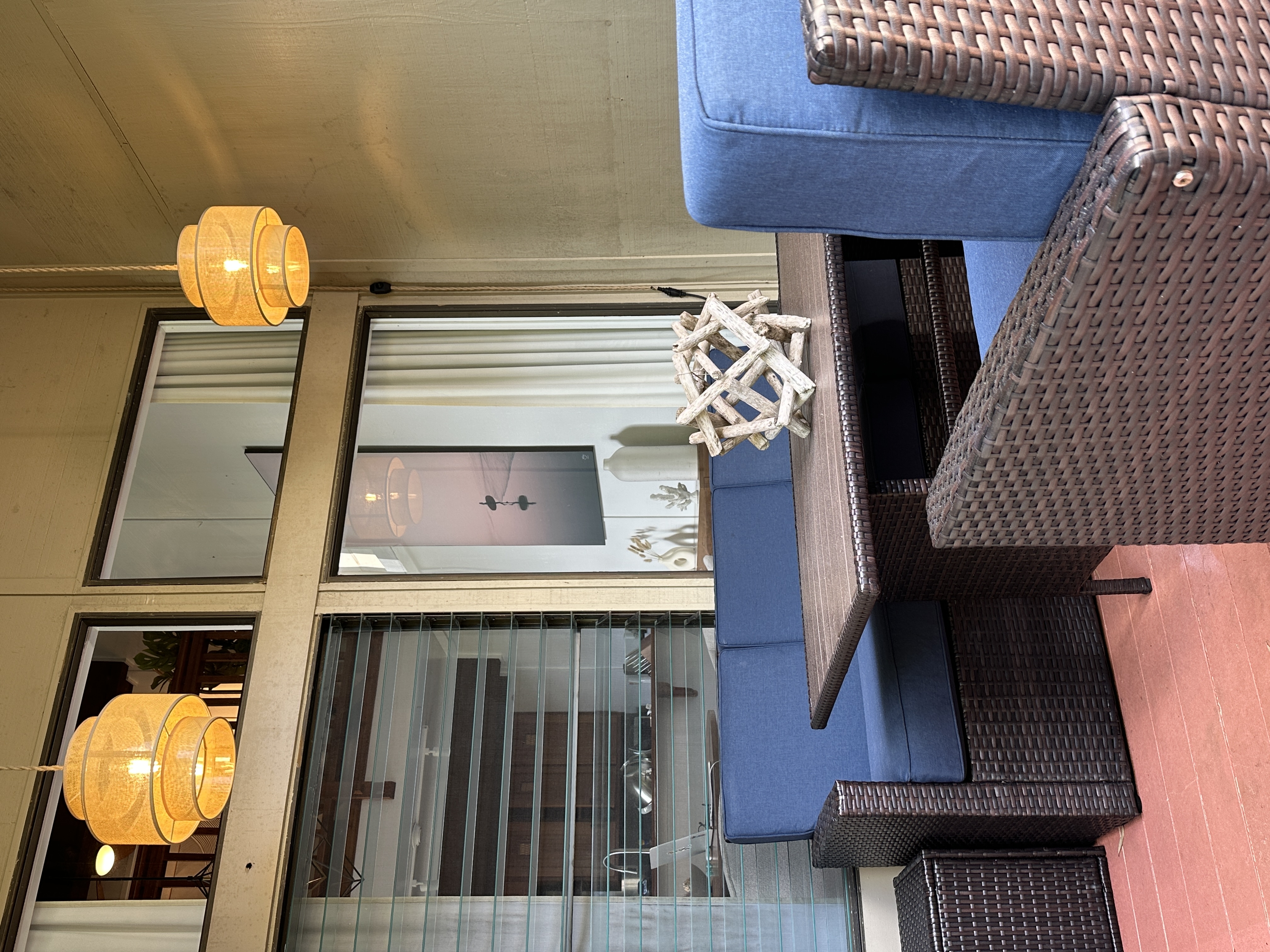 3920 Wyllie Road, Unit F20 Princeville, HI 96722 - Photo 19 of 25 a view of kitchen with sink and chandelier