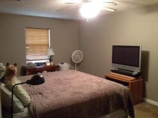 365 Cedarcliff Road Antioch, TN 37013 - Photo 5 of 7 a bedroom with a bed and a flat screen tv