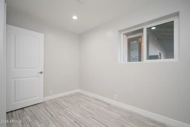 wooden floor in an empty room