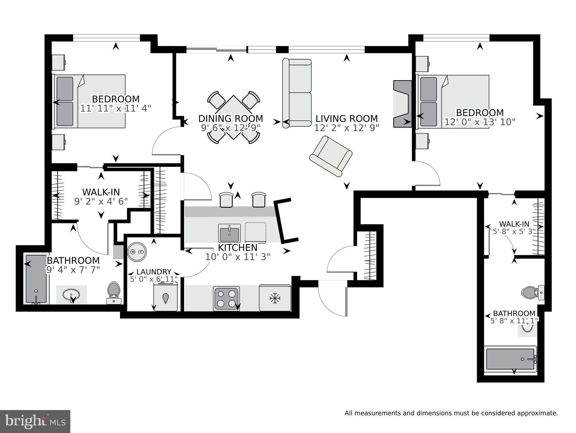 1300 13th Street Northwest, Unit 108A Washington, DC 20005 - Photo 27 of 34 a picture of a floor plan