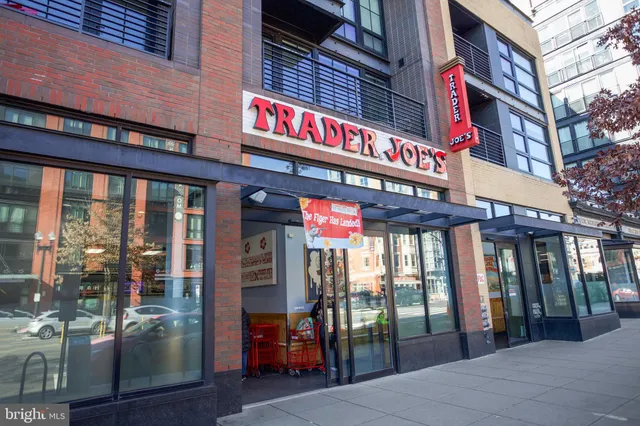 a view of street with shops