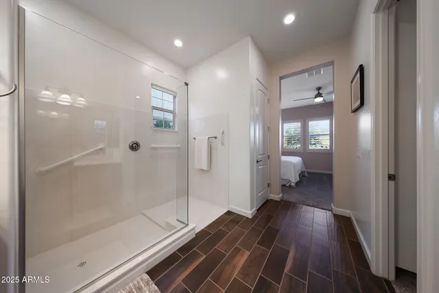 a view of a building with a street