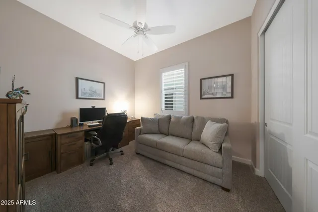 a view of an outdoor sitting space