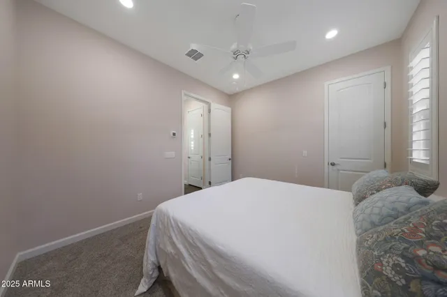 a aerial view of a house