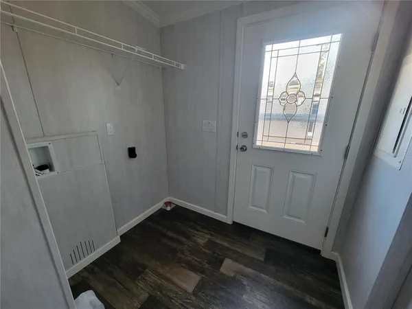 a view of empty room