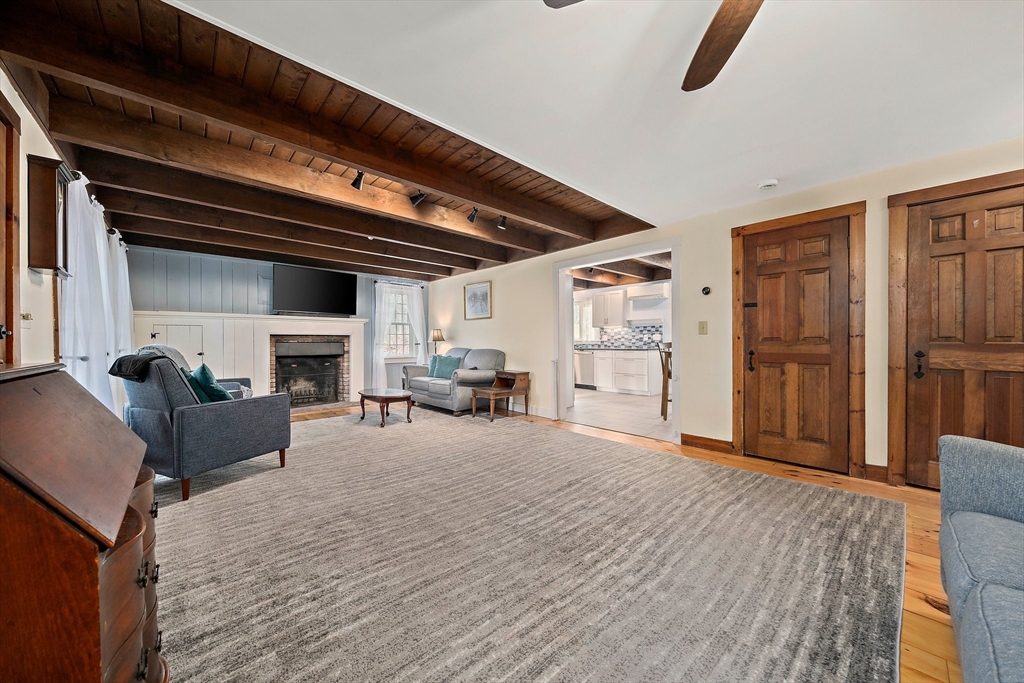 372 Winter Street Walpole, MA 02081 - Photo 13 of 42 a view of livingroom with furniture and fireplace