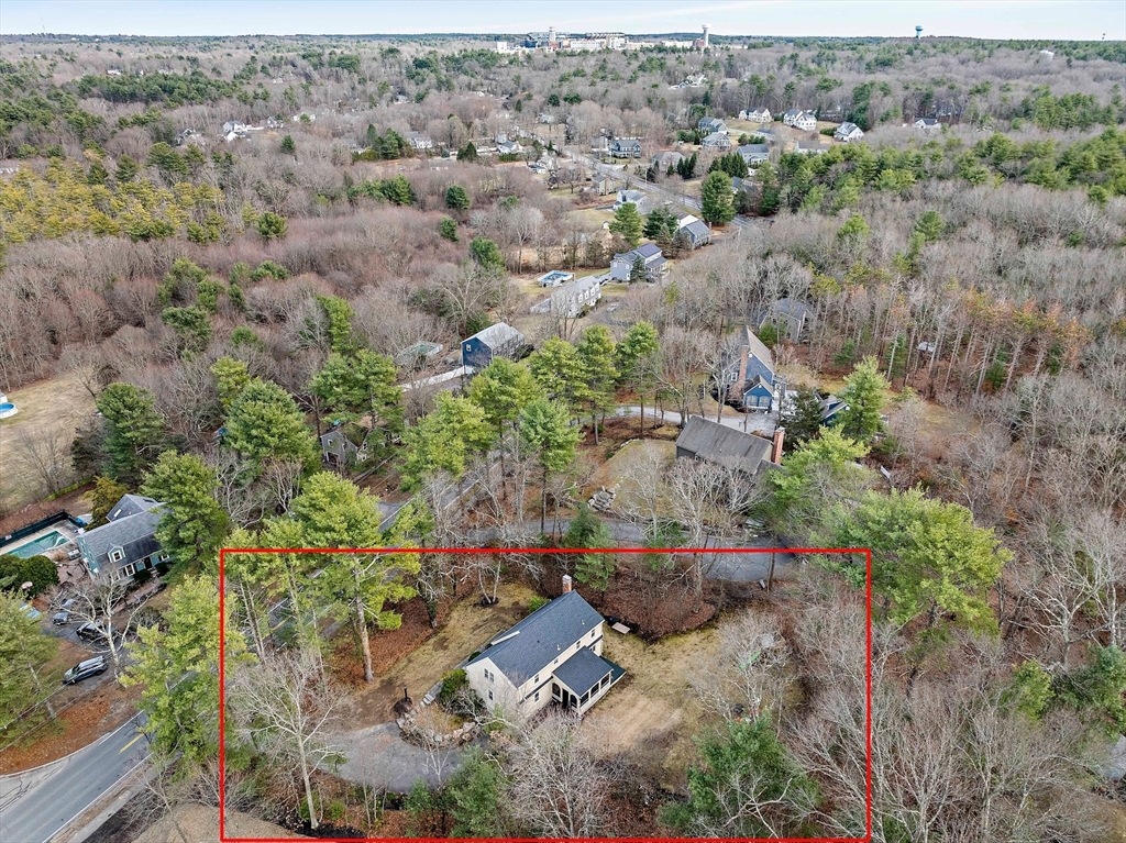 372 Winter Street Walpole, MA 02081 - Photo 39 of 42 an aerial view of a house with a yard