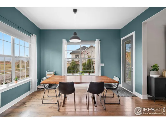 a outdoor space with furniture