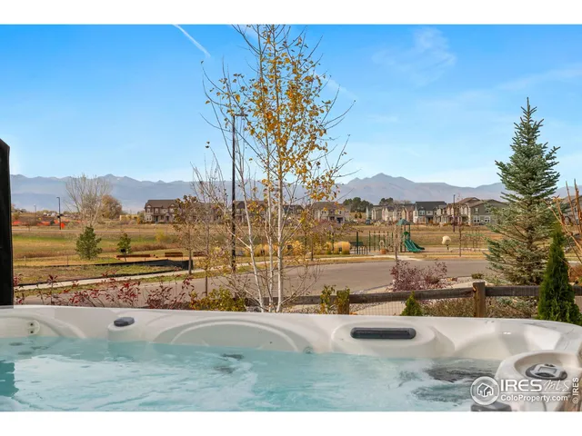 a view of lake with mountain