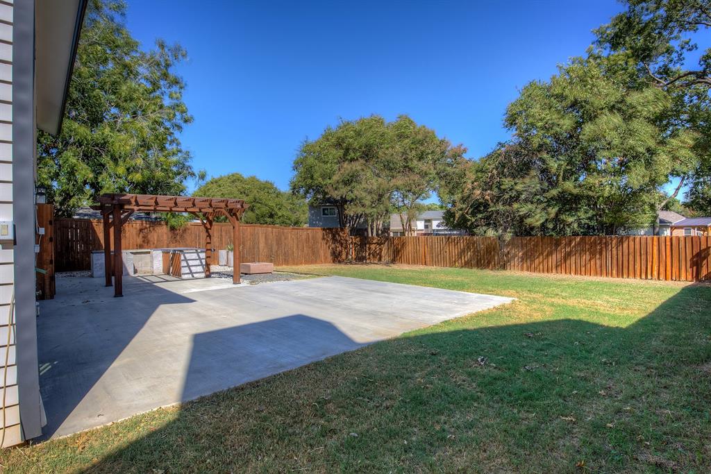 3728 Blue Bonnet Court Flower Mound, TX 75028 - Photo 34 of 40 a view of yard with swimming pool