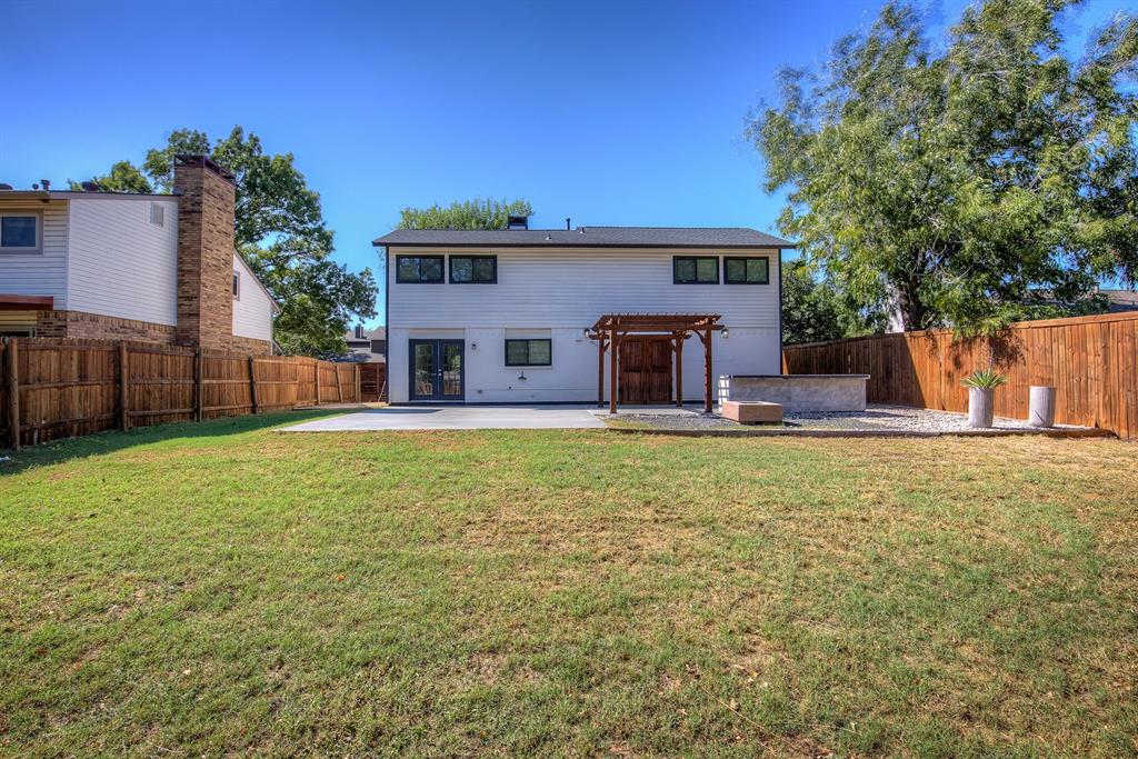 3728 Blue Bonnet Court Flower Mound, TX 75028 - Photo 36 of 40 a house view with a outdoor space