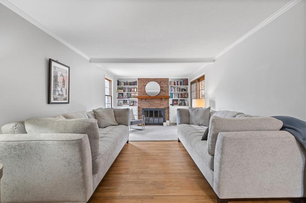 1220 Rolling Meadow Road Pittsburgh, PA 15241 - Photo 13 of 46 a living room with furniture and a fireplace