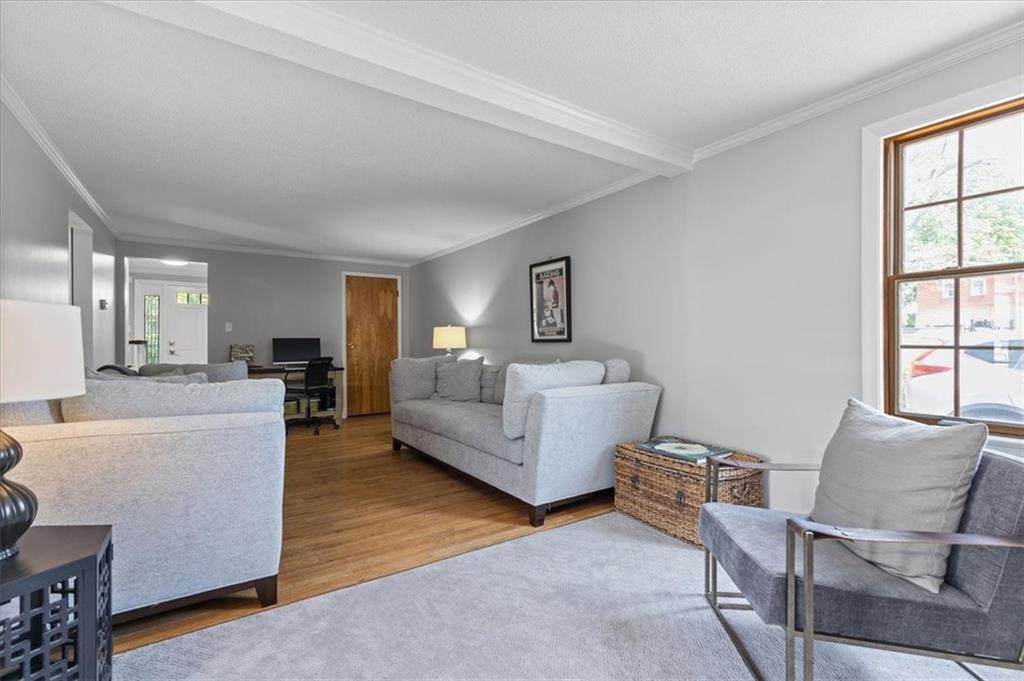 1220 Rolling Meadow Road Pittsburgh, PA 15241 - Photo 15 of 46 a living room with furniture and a large window