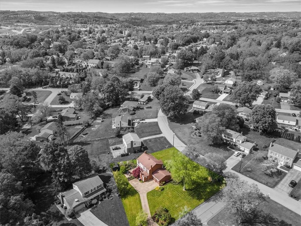 1220 Rolling Meadow Road Pittsburgh, PA 15241 - Photo 42 of 46 an aerial view of residential house with outdoor space