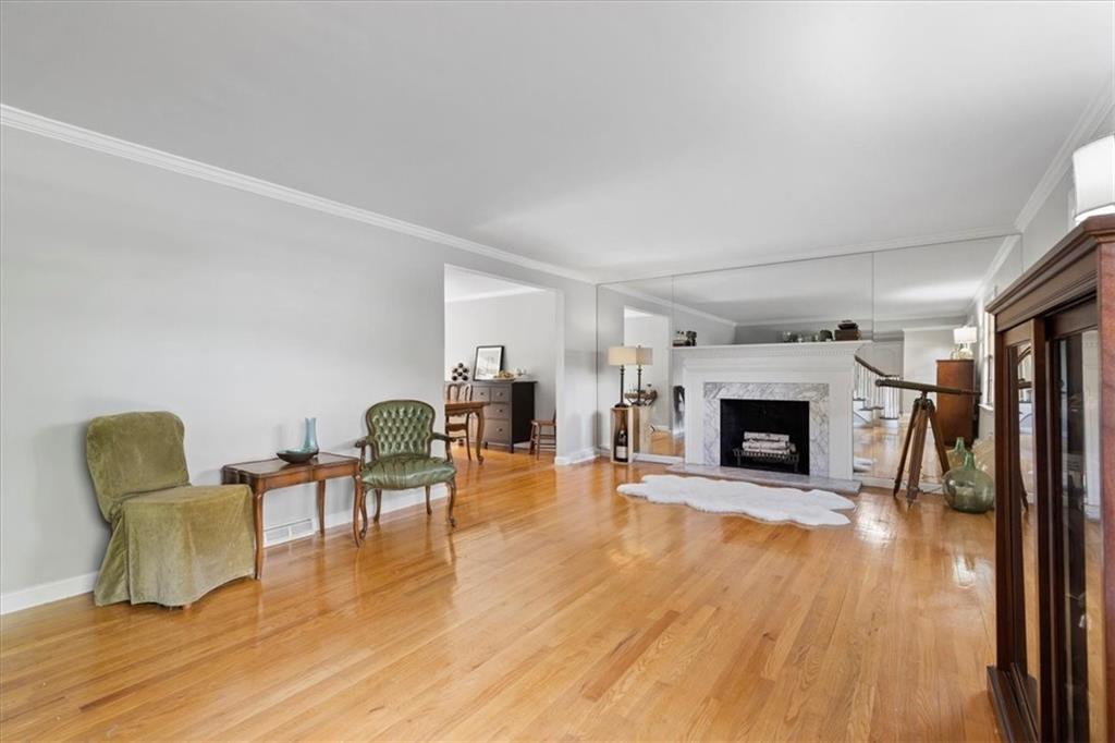 1220 Rolling Meadow Road Pittsburgh, PA 15241 - Photo 5 of 46 a living room with furniture and a fireplace