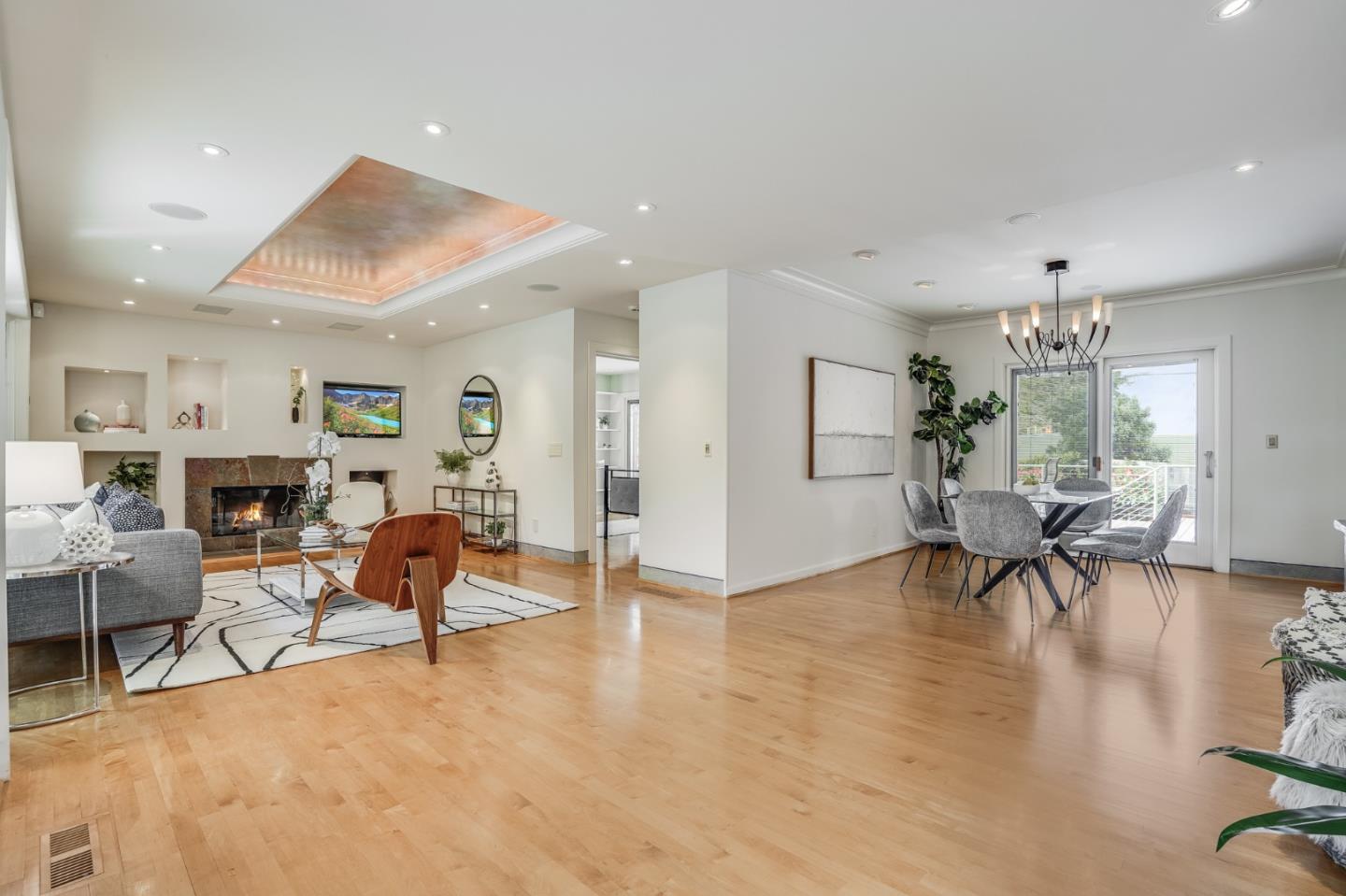 4001 Marshall Avenue San Mateo, CA 94403 - Photo 11 of 88 a living room with furniture a table and wooden floor