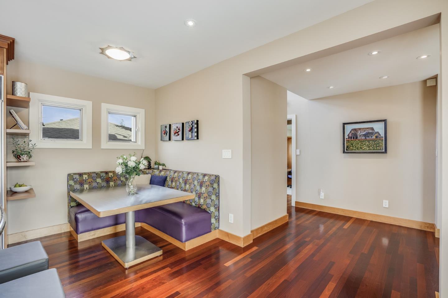 4001 Marshall Avenue San Mateo, CA 94403 - Photo 27 of 88 a living room with furniture and wooden floor