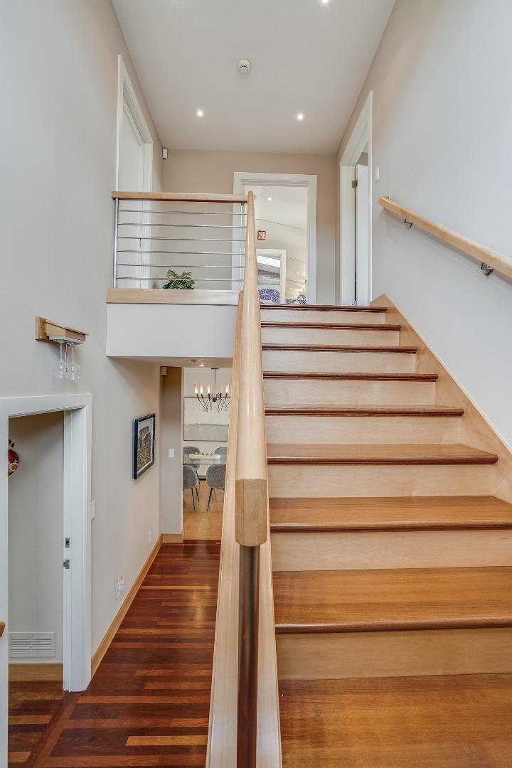 4001 Marshall Avenue San Mateo, CA 94403 - Photo 37 of 88 a view of entryway and hall with wooden floor