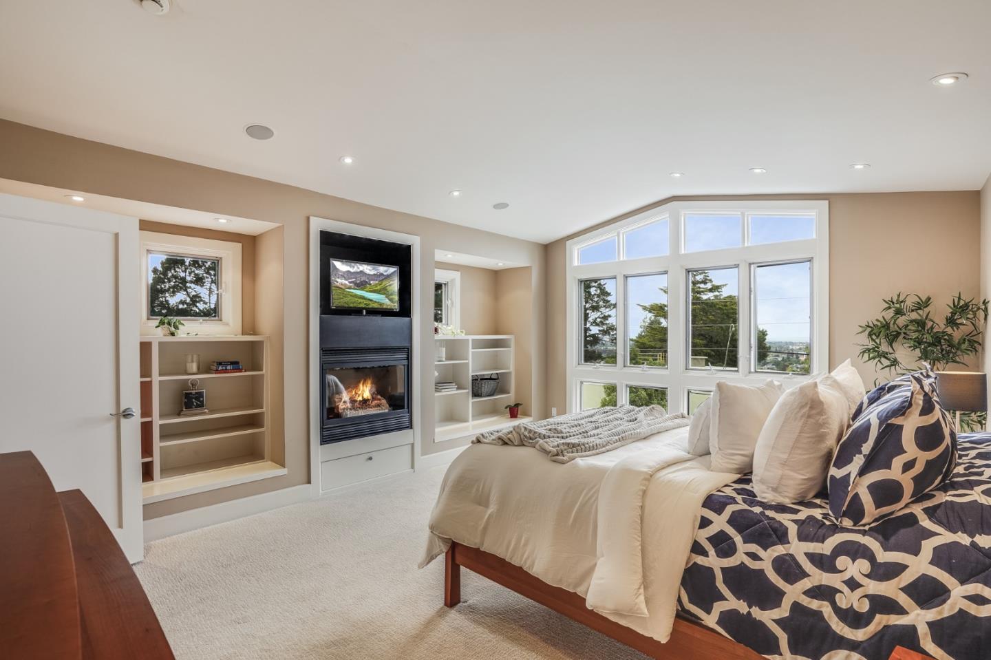 4001 Marshall Avenue San Mateo, CA 94403 - Photo 48 of 88 a bedroom with a large bed and a window