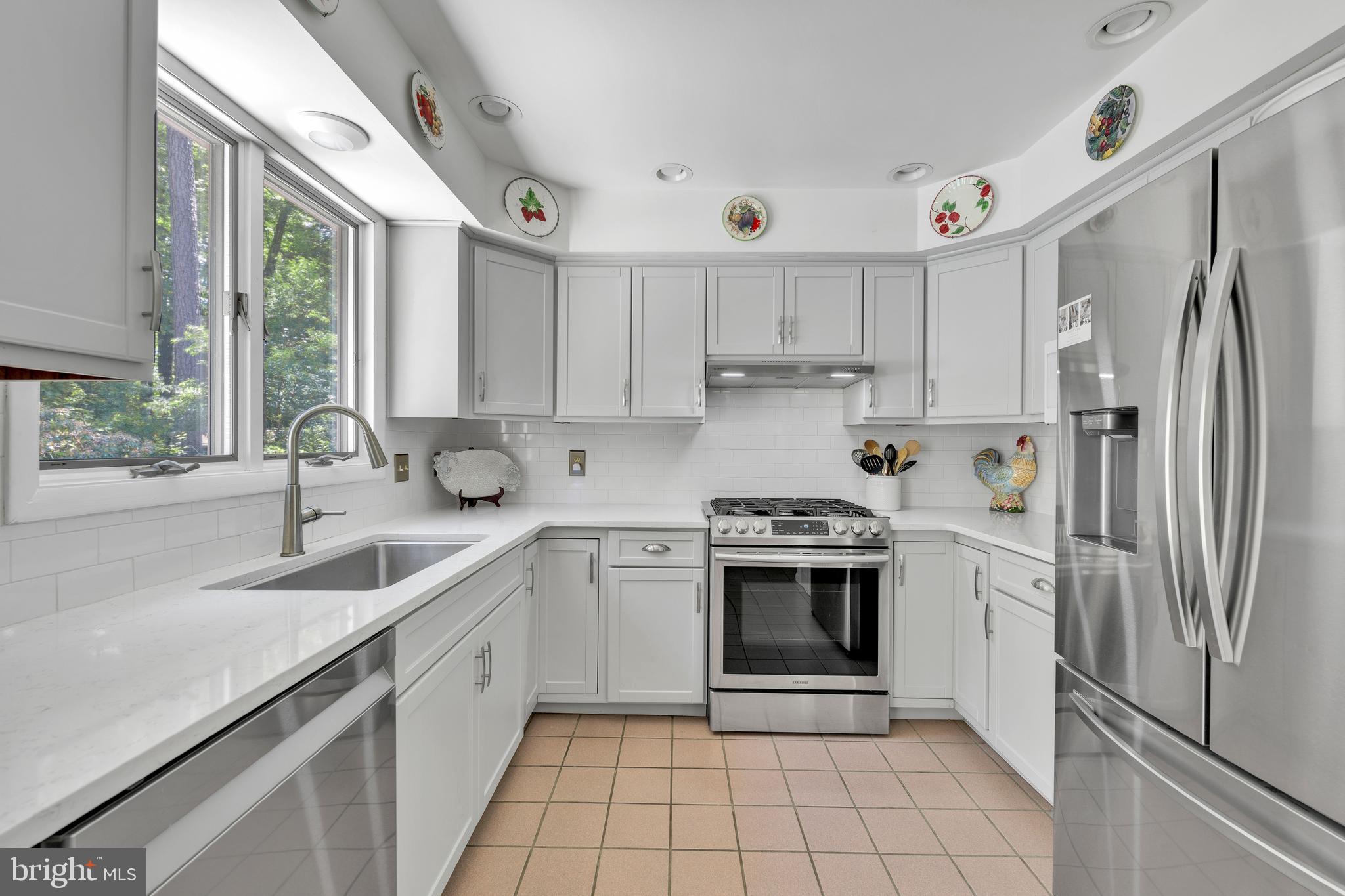 292 Pond Road Millsboro, DE 19966 - Photo 11 of 66 a kitchen with a sink cabinets stainless steel appliances and a window