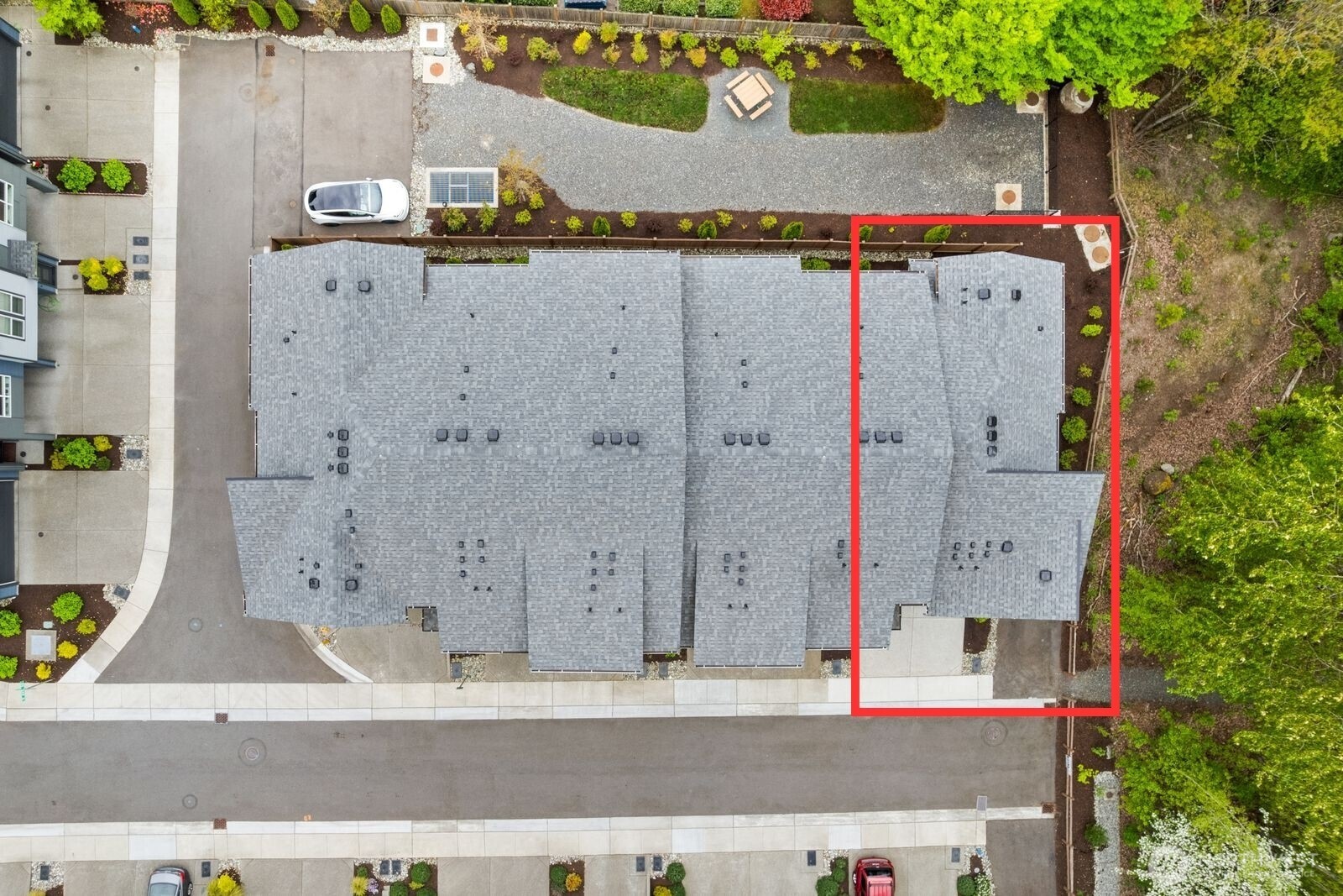 826 238th Place Southeast, Unit F Bothell, WA 98021 - Photo 39 of 39 an aerial view of residential houses with outdoor space