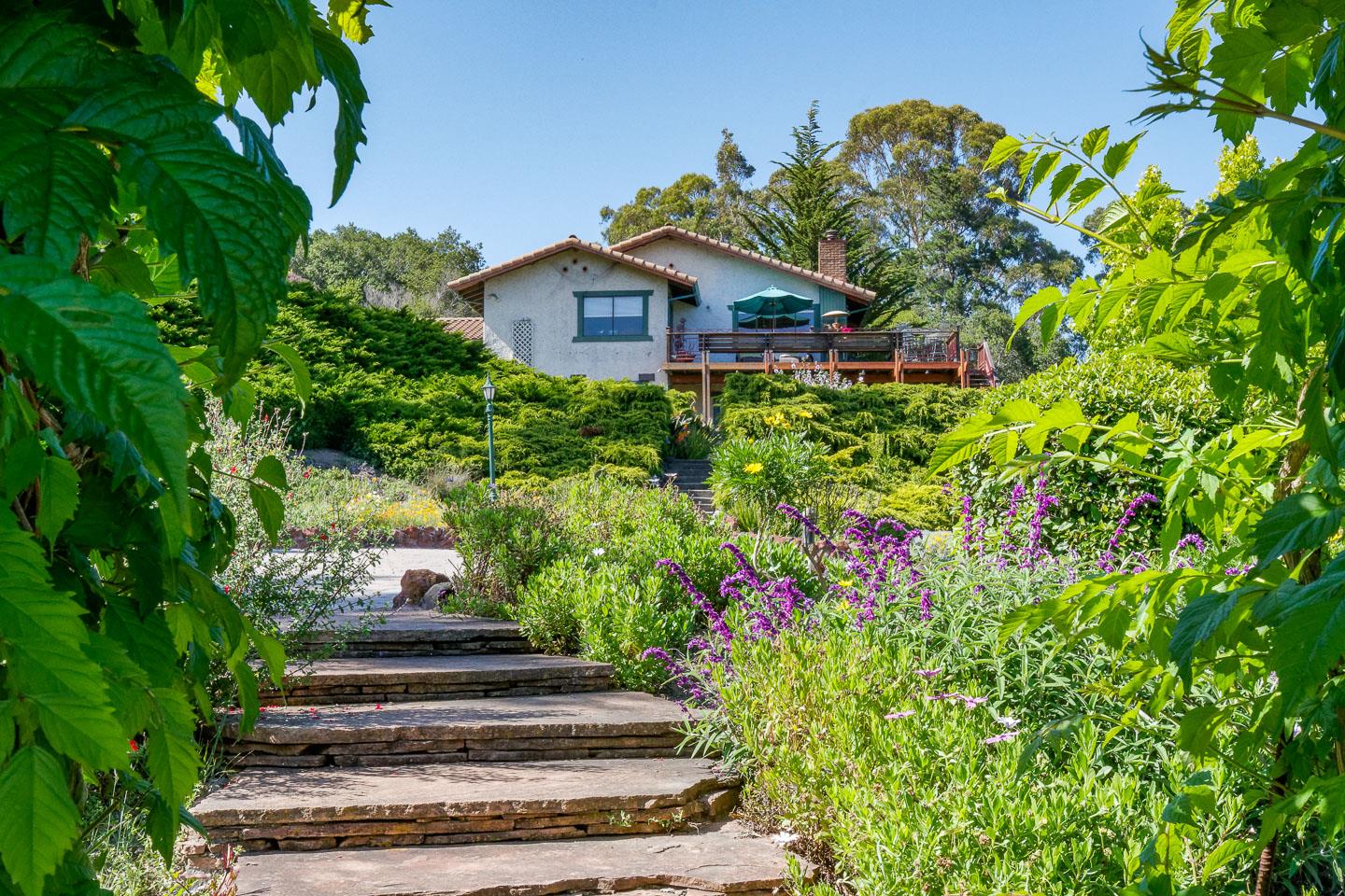 260 Rancho Soquel Drive Soquel, CA 95073 - Photo 33 of 41 a view of a house with potted plants