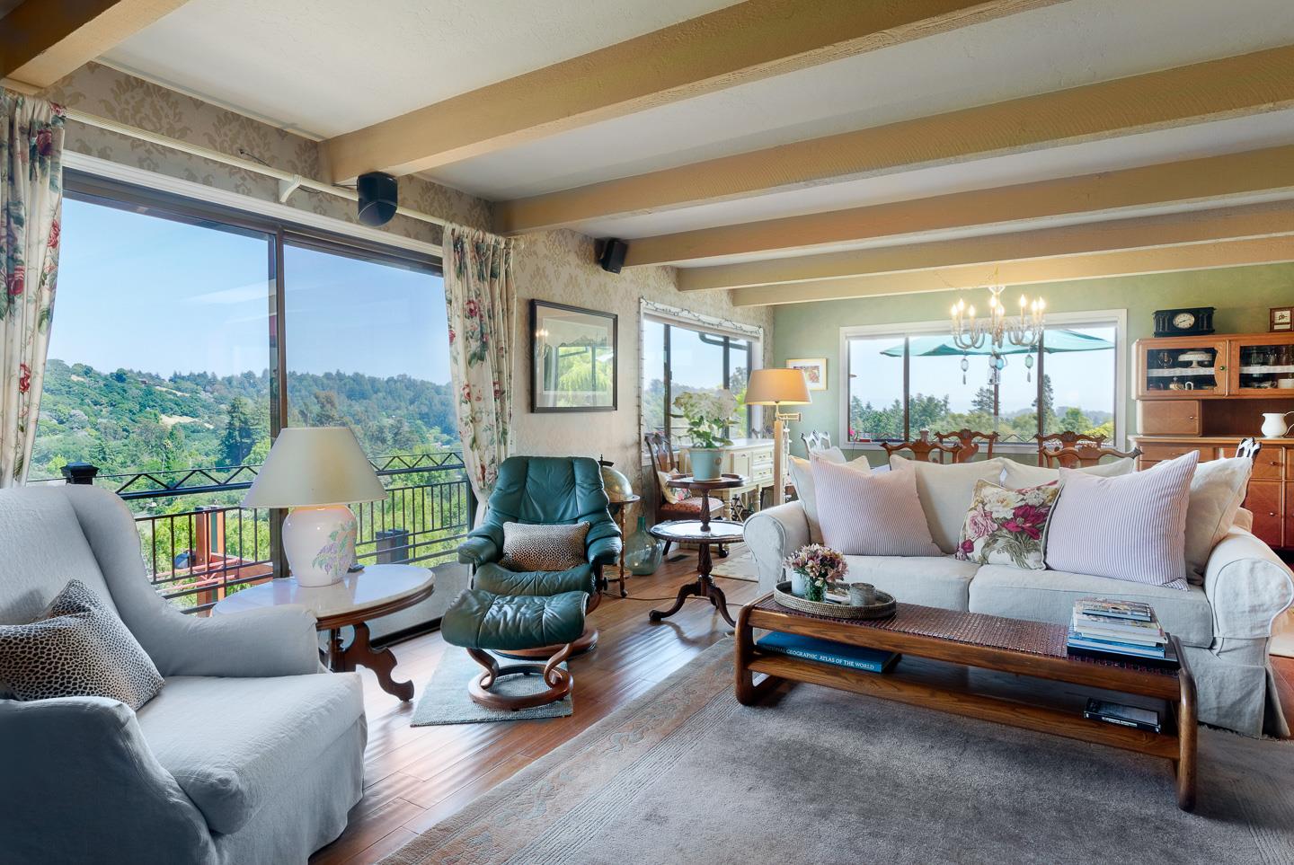 260 Rancho Soquel Drive Soquel, CA 95073 - Photo 5 of 41 a living room with furniture and a large window