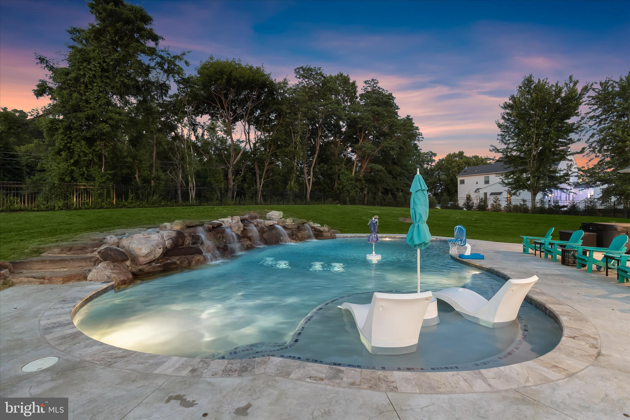 3003 Sheffield Court Fallston, MD 21047 - Photo 6 of 141 Backyard Oasis at Twilight