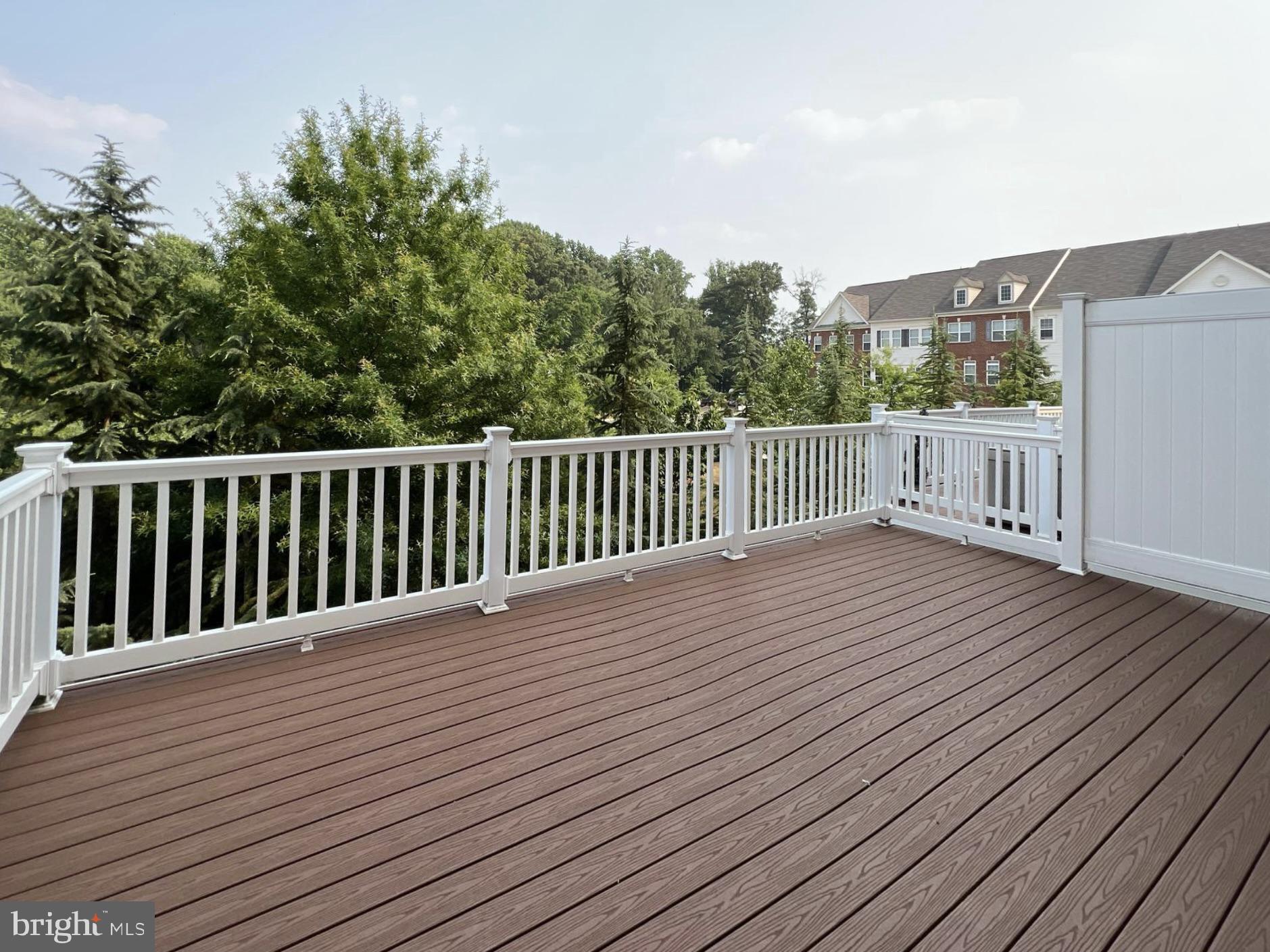 1009 Red Clover Road Gambrills, MD 21054 - Photo 19 of 21 a view of deck with wooden floor and fence