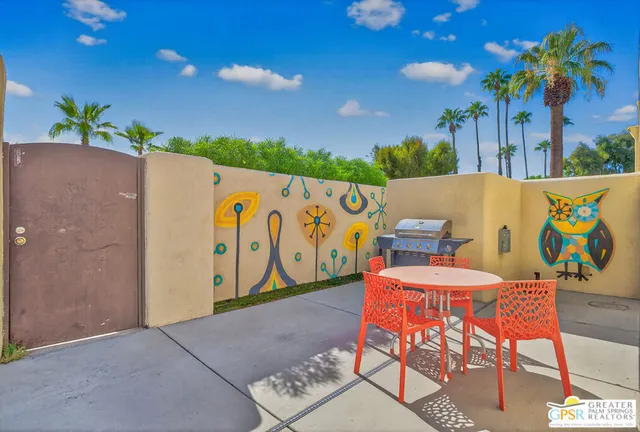 a view of outdoor space and patio