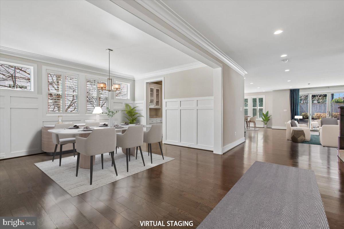 1462 Spring Vale Avenue McLean, VA 22101 - Photo 11 of 25 Elegant open-concept living space.