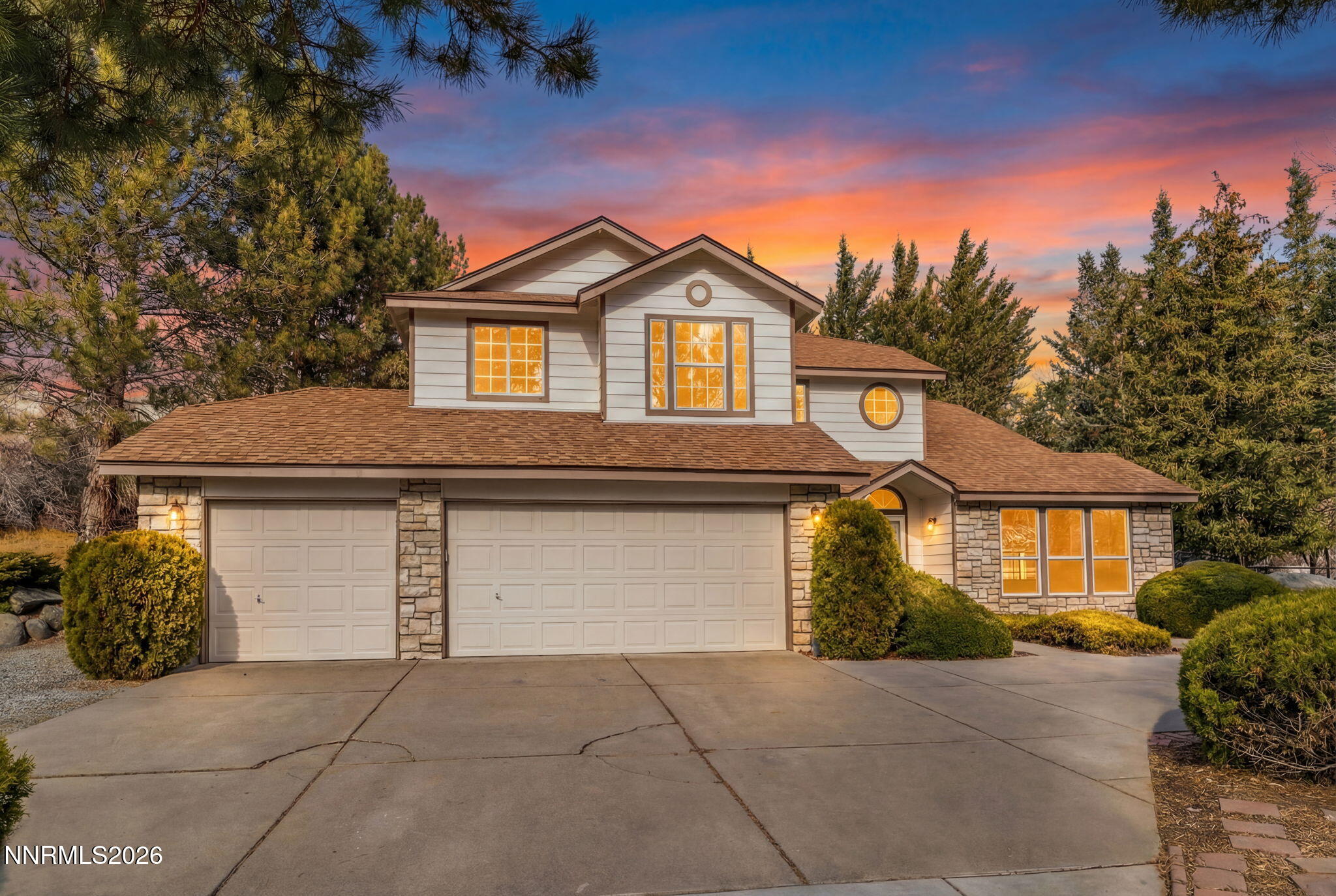 535 Cliff View Drive Reno, NV 89523 - Photo 2 of 69 1-web-or-mls-535 Cliffview-2 twilight