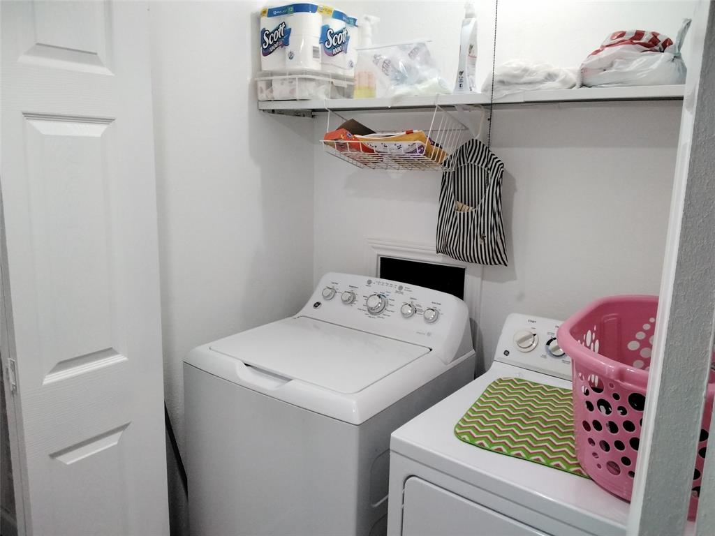 5036 Arbor Glen Road The Colony, TX 75056 - Photo 27 of 38 Washer/Dryer Closet