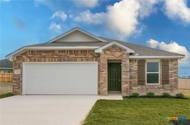 $260,990 | 3009 Gillespie Court, Temple, TX 76501